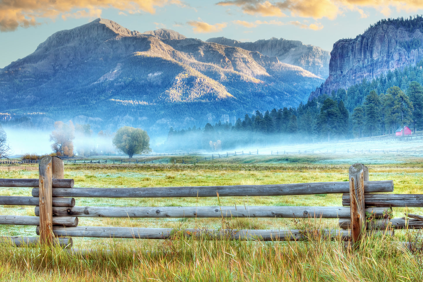 East Fork Sunrise - Color Version