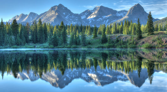 Molas Lake Sunrise  - Wide