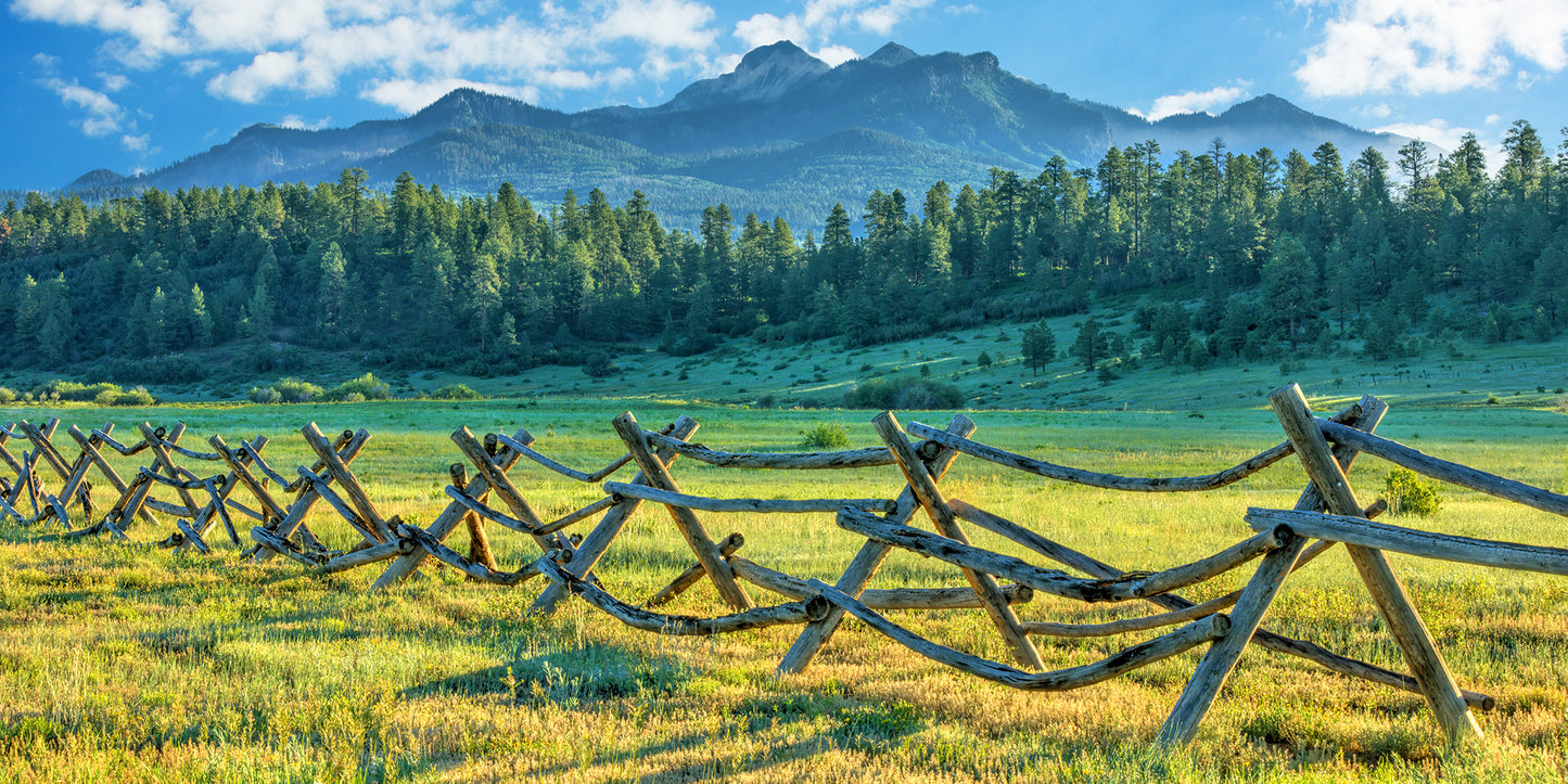 Pagosa Peak Fenceline_Sunrise